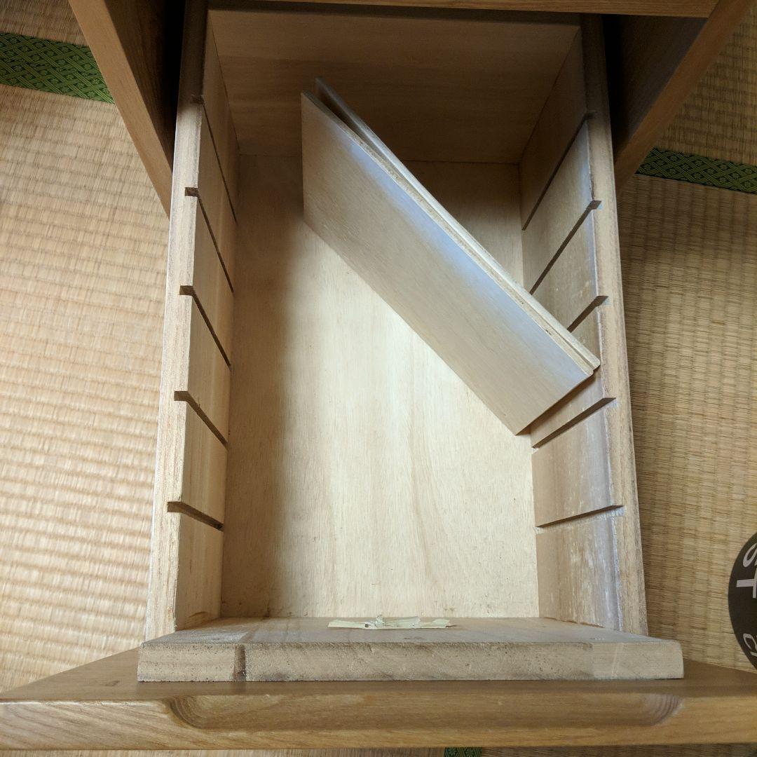 【最終価格】【直接お渡し】無印良品デスク/キャビネット/チェア 3点セット 中古