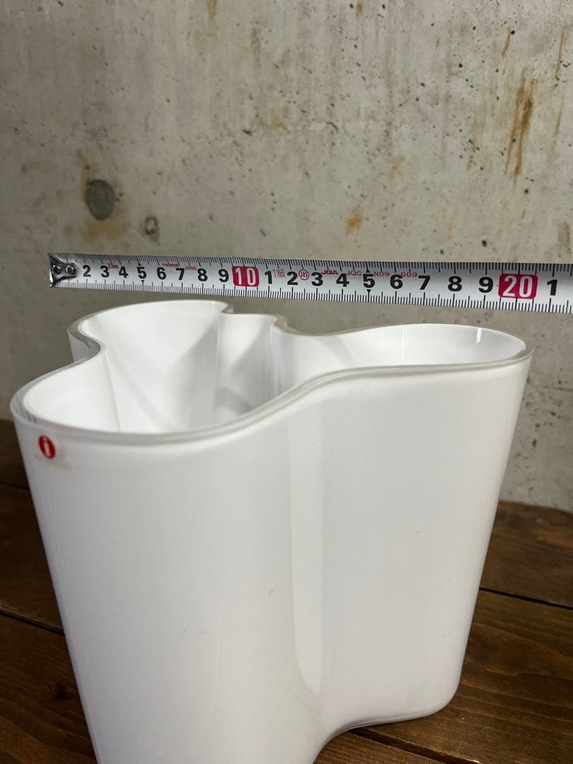 ビンテージ イッタラ  アアルト 三角シールフラワーベース16cm
