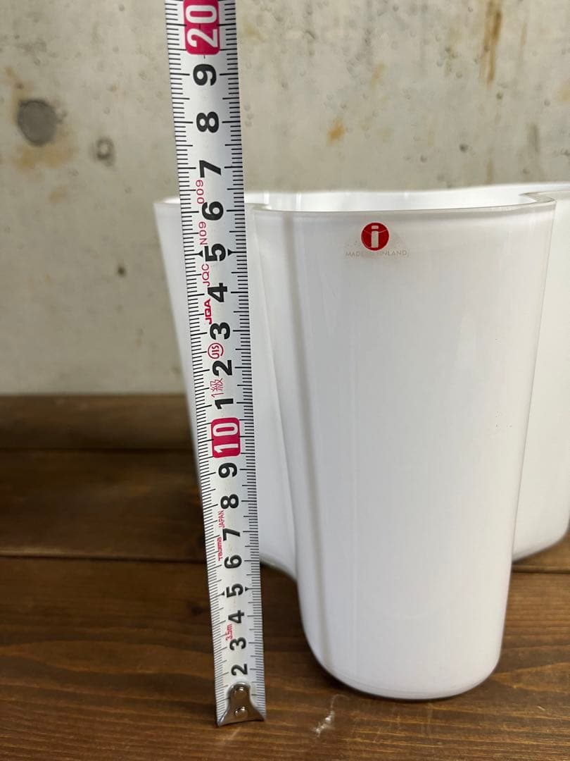 ビンテージ イッタラ  アアルト 三角シールフラワーベース16cm
