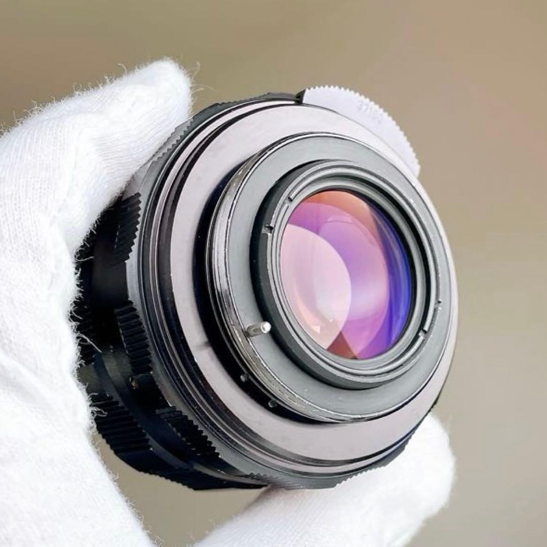 【オーロラフレア】Super Takumar 55mm f1.8 整備済 m42