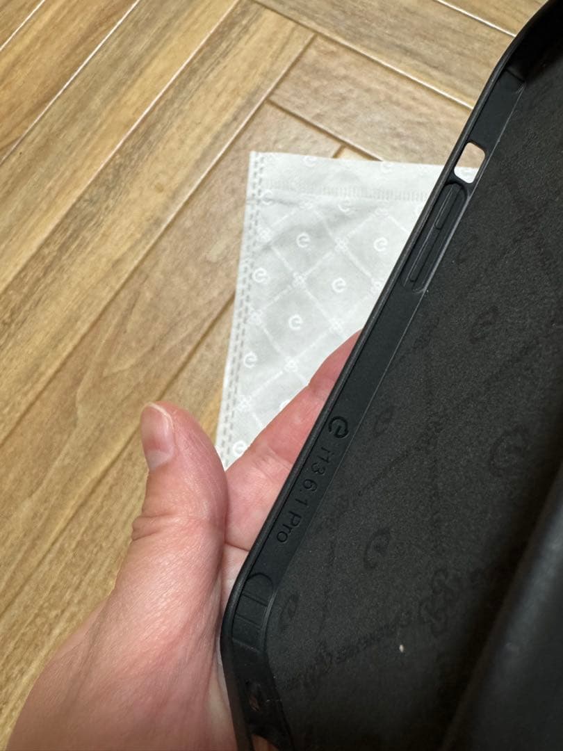 新品 CUSTYPE iPhone13pro ブラックセット
