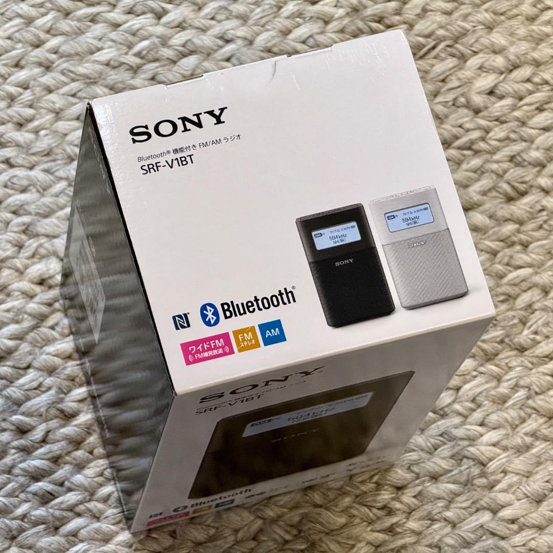 【新品】SRF-V1BT W 白(ホワイト) ソニー SONY ラジオ 送料込