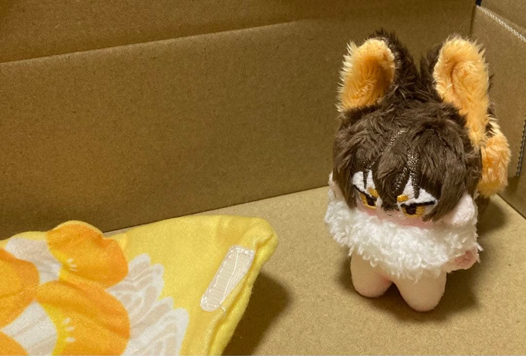 自作ぬいぐるみ・みかんクレープくん