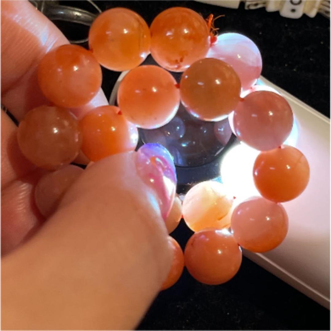 激安 仏教七宝之一南紅ビーズブレスレット10mm