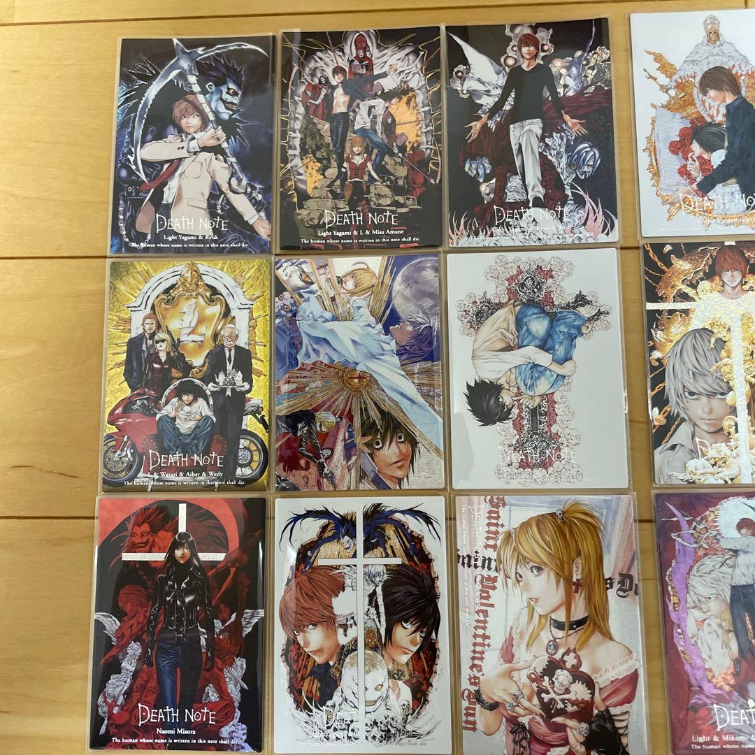 デスノートトレーディングカード　スペシャルレア18種コンプセット