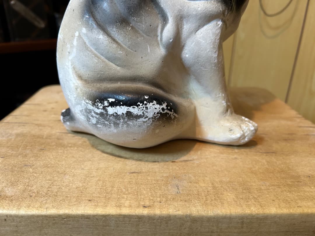 ビンテージ Chalkware Bulldog チョークウェア ブルドッグ