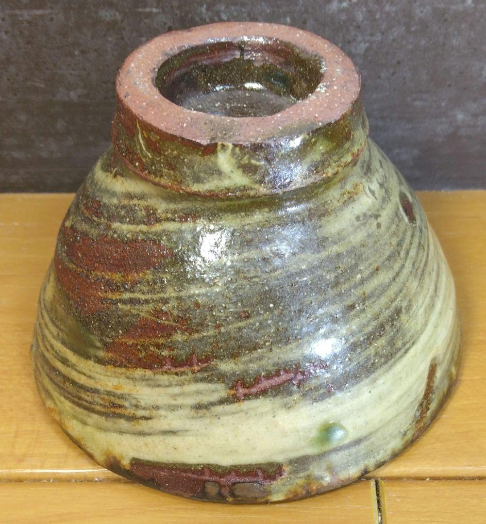 人間国宝 金城次郎 ぐい呑(魚紋ぐい呑）栞 共箱 壺屋焼 壷屋焼 やちむん 美品