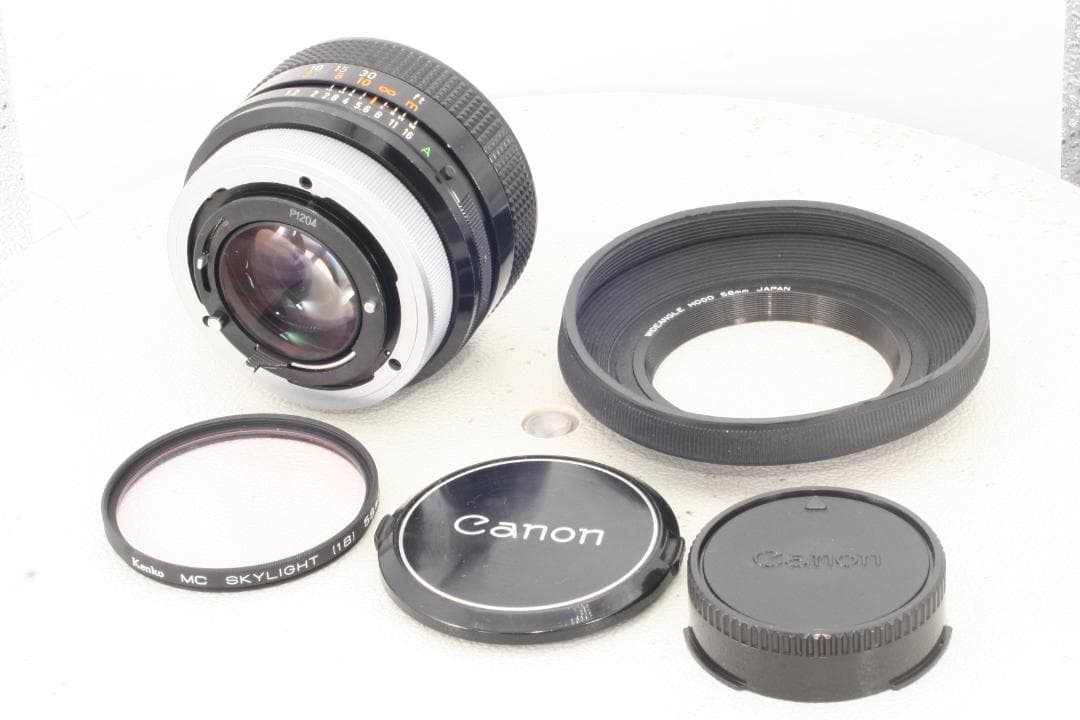 【整備済/完動良品】キヤノン CANON FD 55mm f1.2 s.s.c