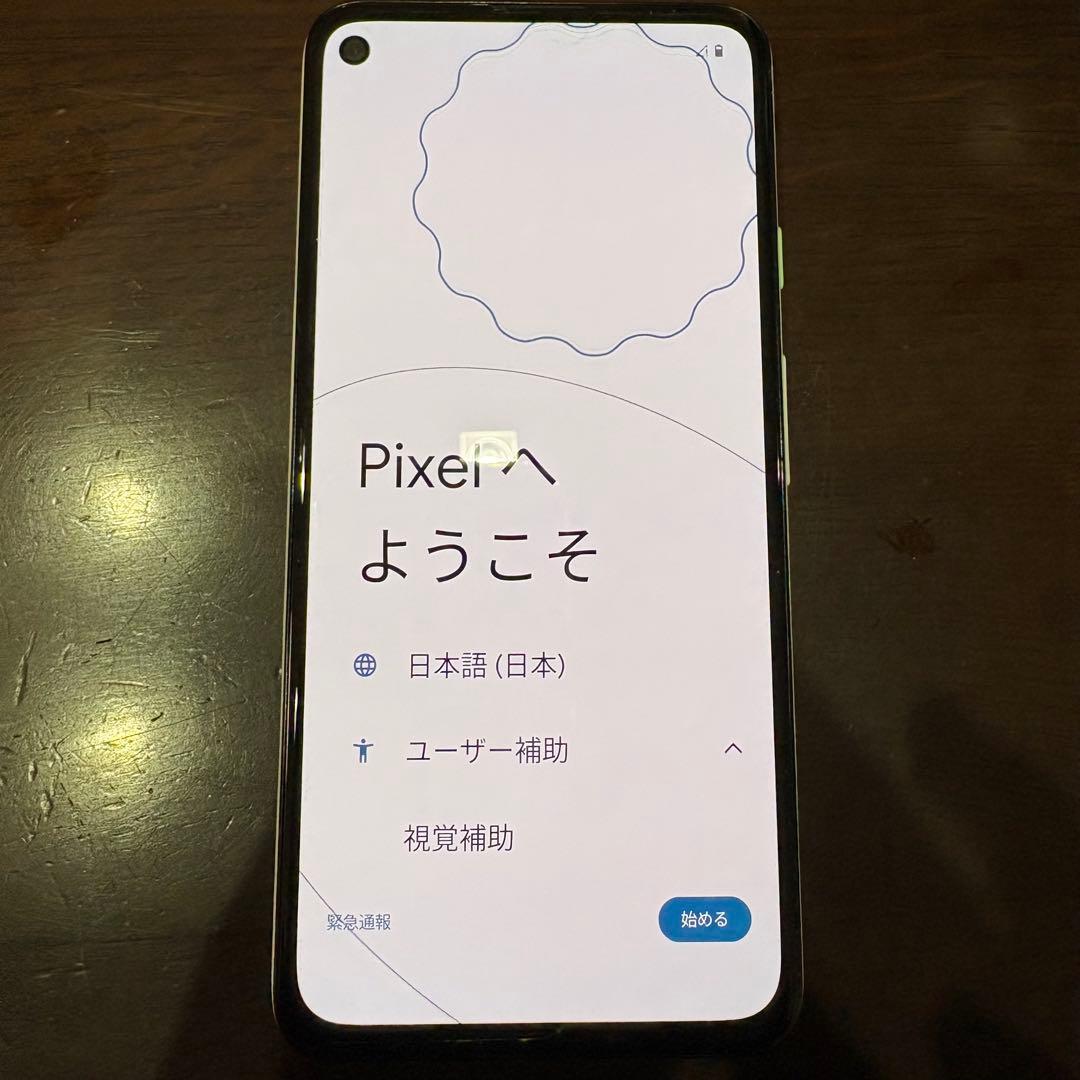 【匿名配送】Google Pixel 4a 5G ホワイト 本体 箱付き