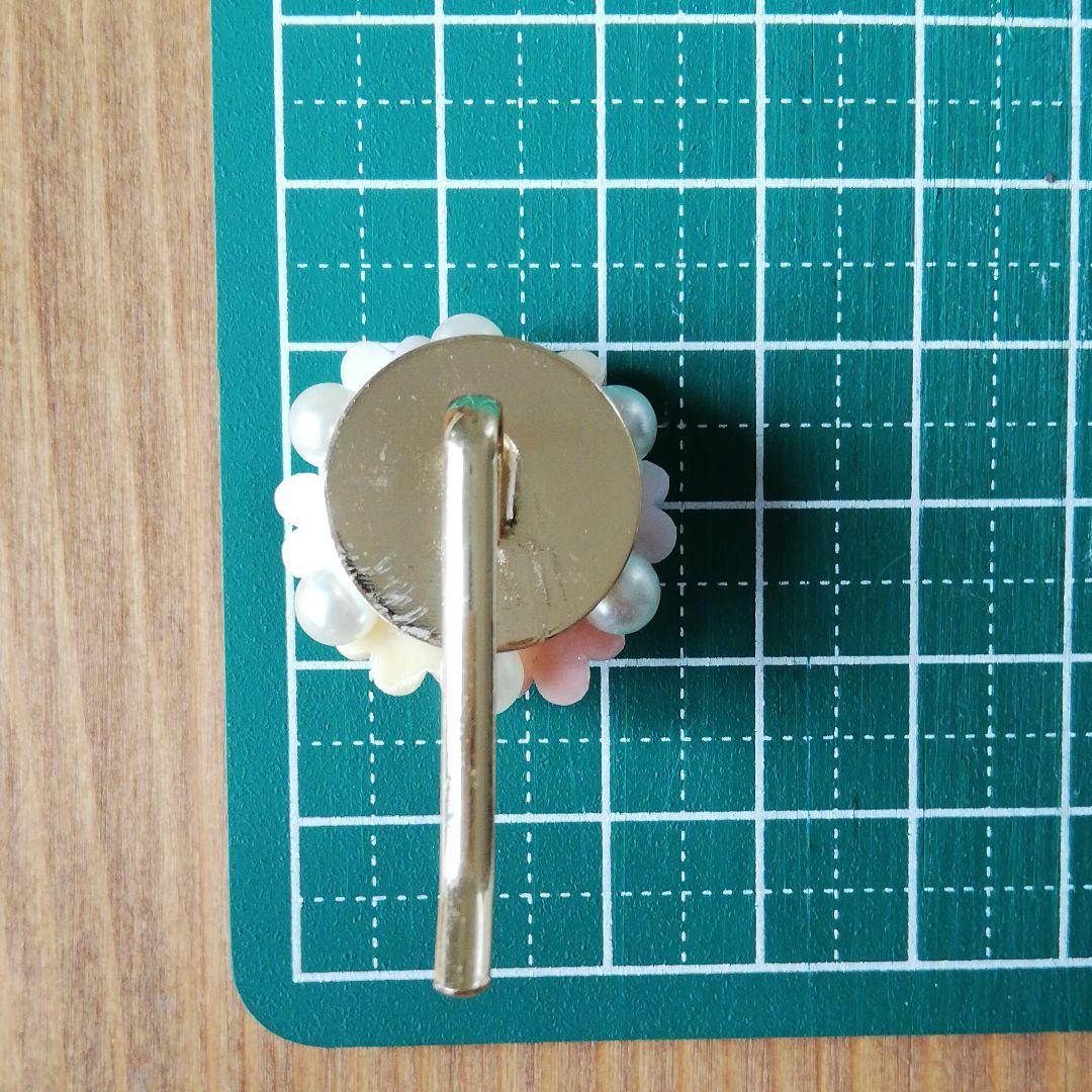 【値下げ】フラワーブーケポニーフック　ハンドメイド