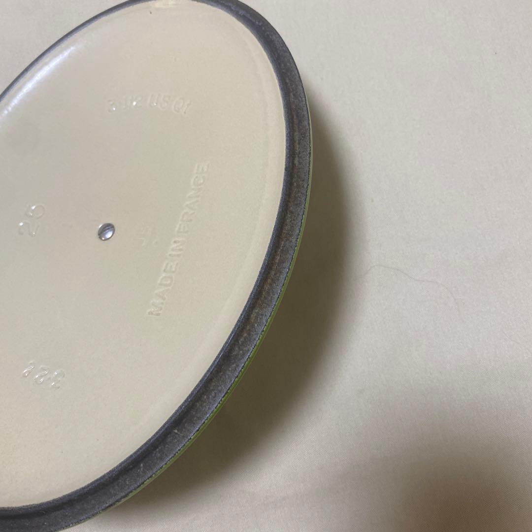 LE CREUSET オーバル25cm ル・クルーゼ鍋　両手鍋