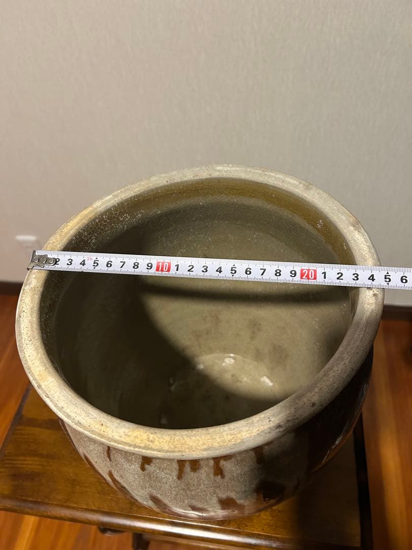 高級 久松窯 陶器製 漬け物容器 大小2個セット 梅干し 昭和レトロ