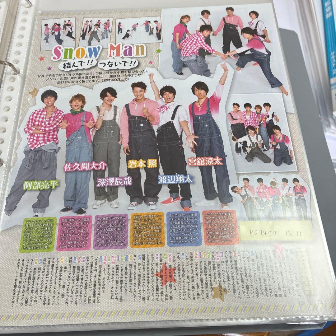 Man 雑誌 切り抜き POTATO