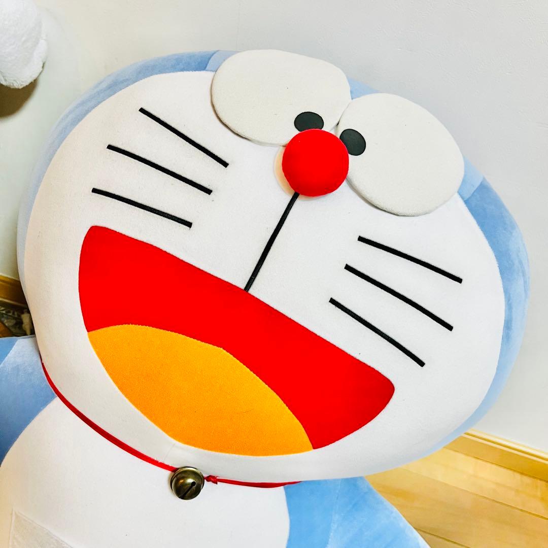 【状態良好・希少・レア】ドラえもん ぬいぐるみ　等身大 かわいい タグ付き