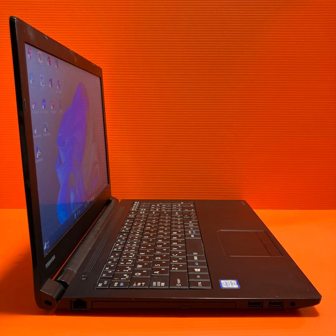 東芝Windows11ノートパソコンcore i5薄型Office付き カメラ