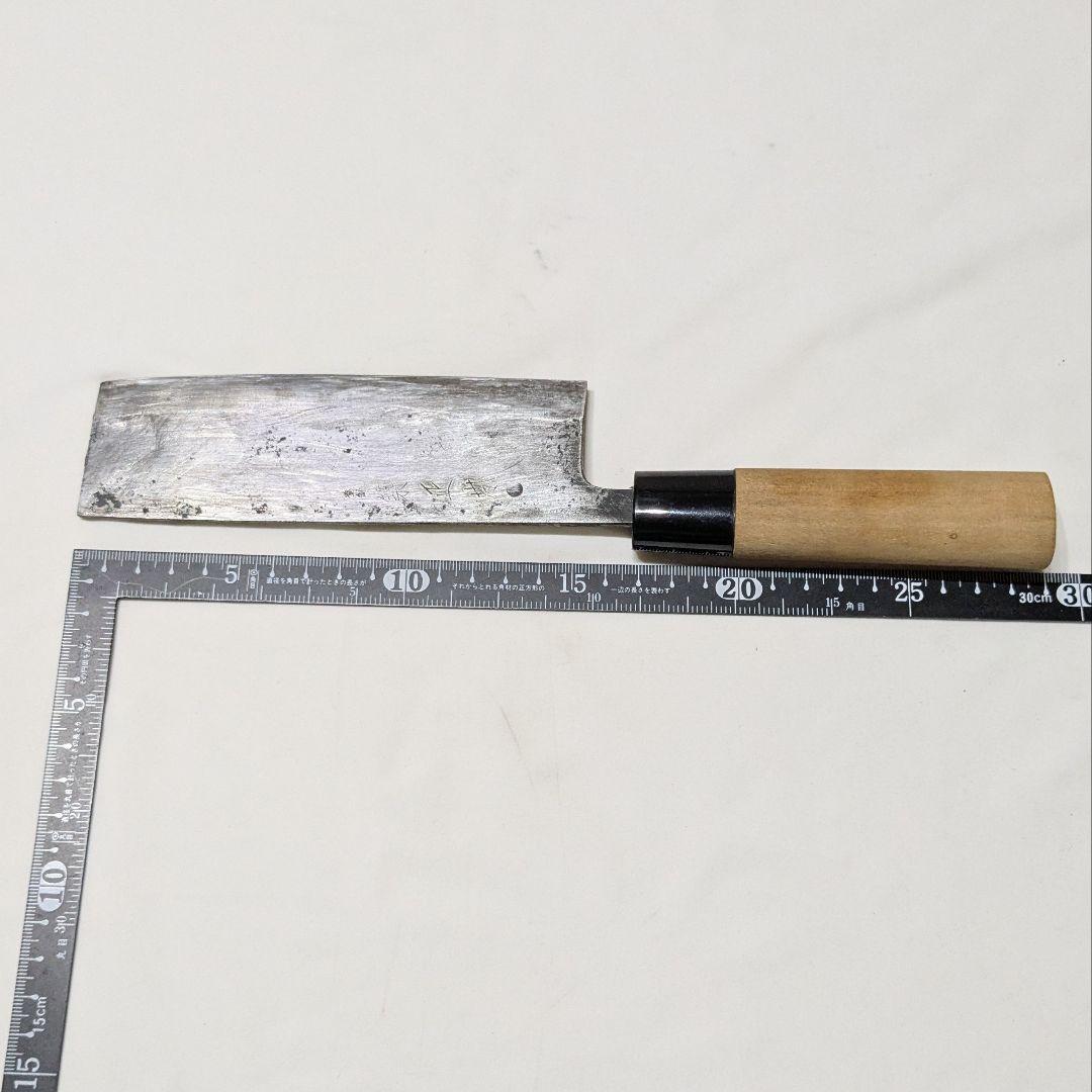 築地正本 菜切包丁 和包丁 刃渡り約15cm【S54-1】