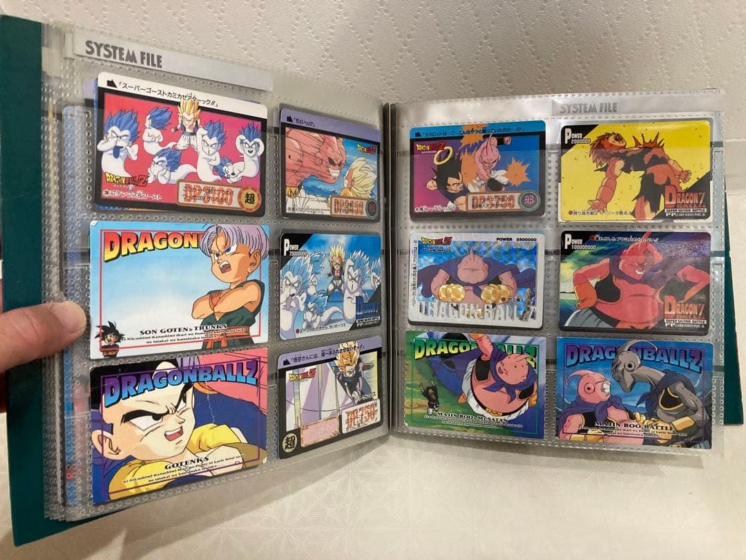 ドラゴンボールZ カードまとめい売り　カードバインダー　カードダス