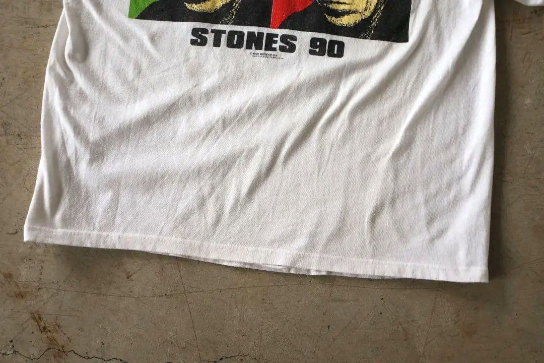 90'S ローリングストーンズ キースリチャーズ Tシャツ 白