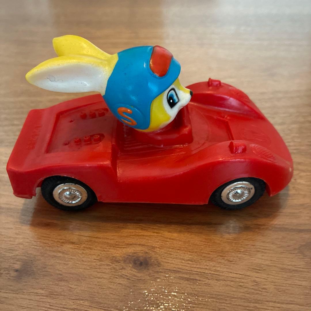佐藤製薬　サトちゃん人形　エスエス製薬　ピョンちゃんレーシングカー　3体セット
