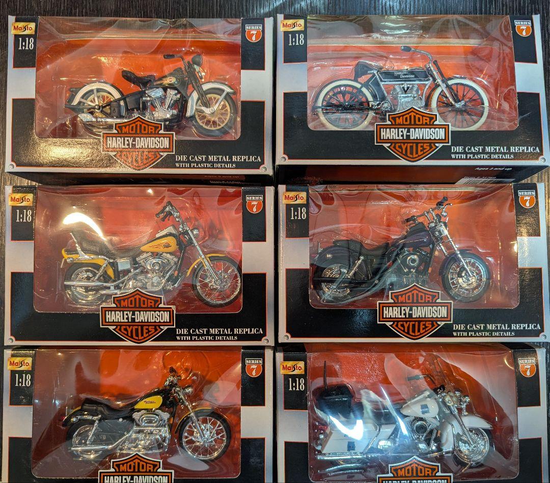 HarleyDavidson Maisto ハーレーダビッドSeries7-10