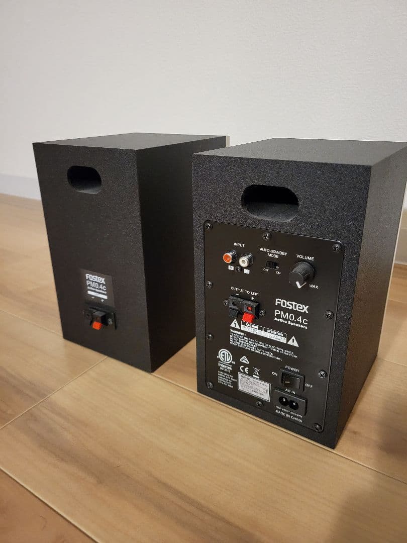 FOSTEX アクティブスピーカー PM0.4c(W)