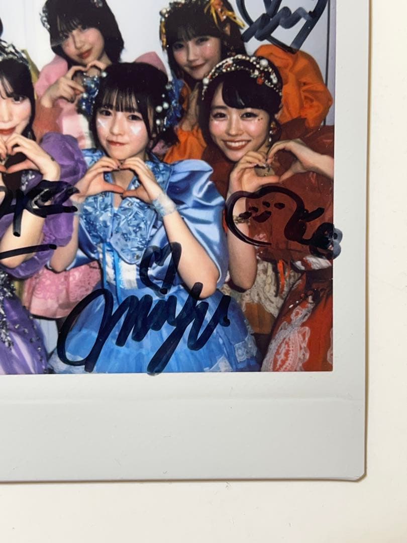 CUTIE STREET きゅーすと 全員直筆サイン ワイドチェキ