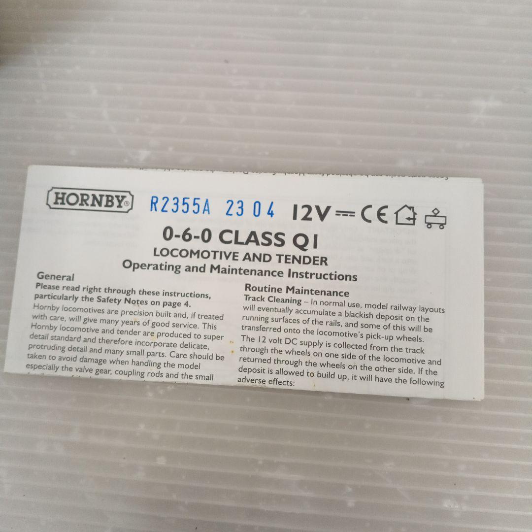 HORNBY R2355A Q1 0-6-0 蒸気機関車 　訳あり