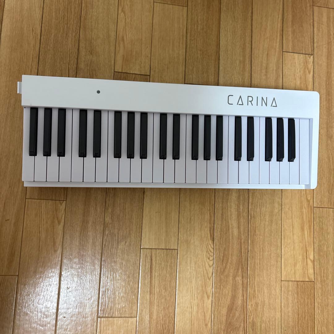 CARINA 61鍵 ホワイトキーボード