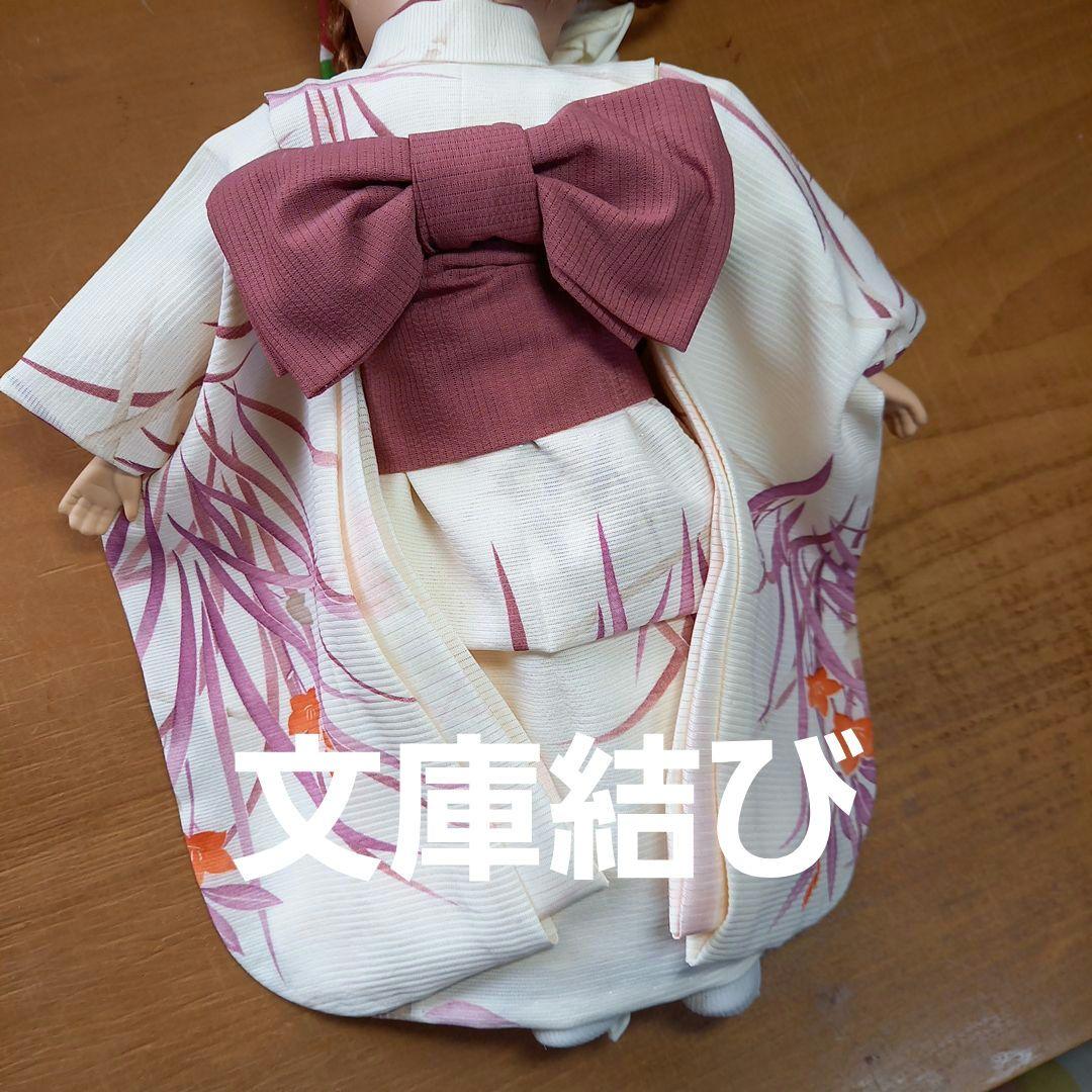 市松人形　10号 単衣　着物　帯　ドール　絽　夏の装い　襦袢　着せ替え