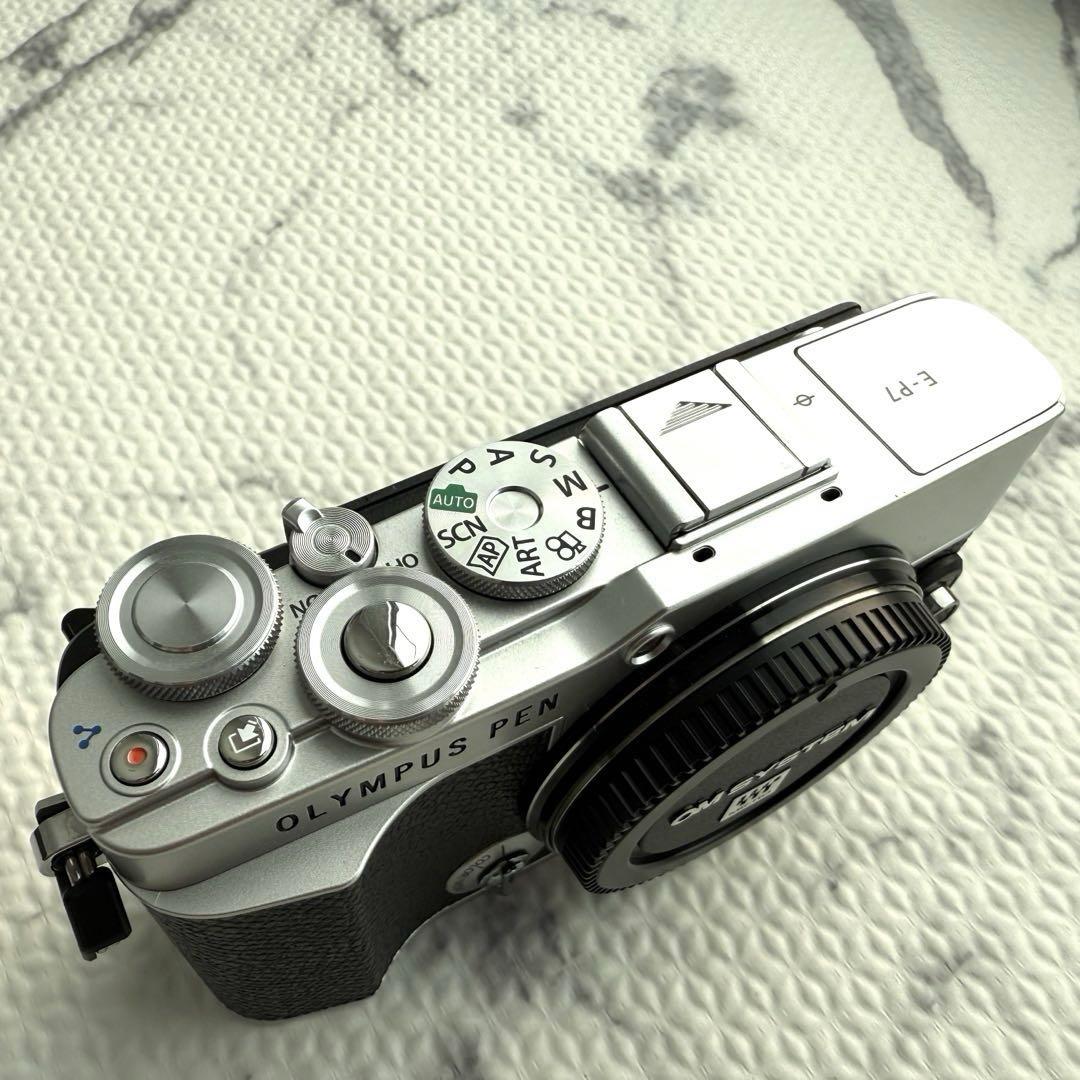 【美品】OLYMPUS PEN E-P7 EZ ボディのみ