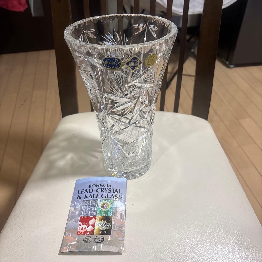 BOHEMIA クリスタル　花瓶