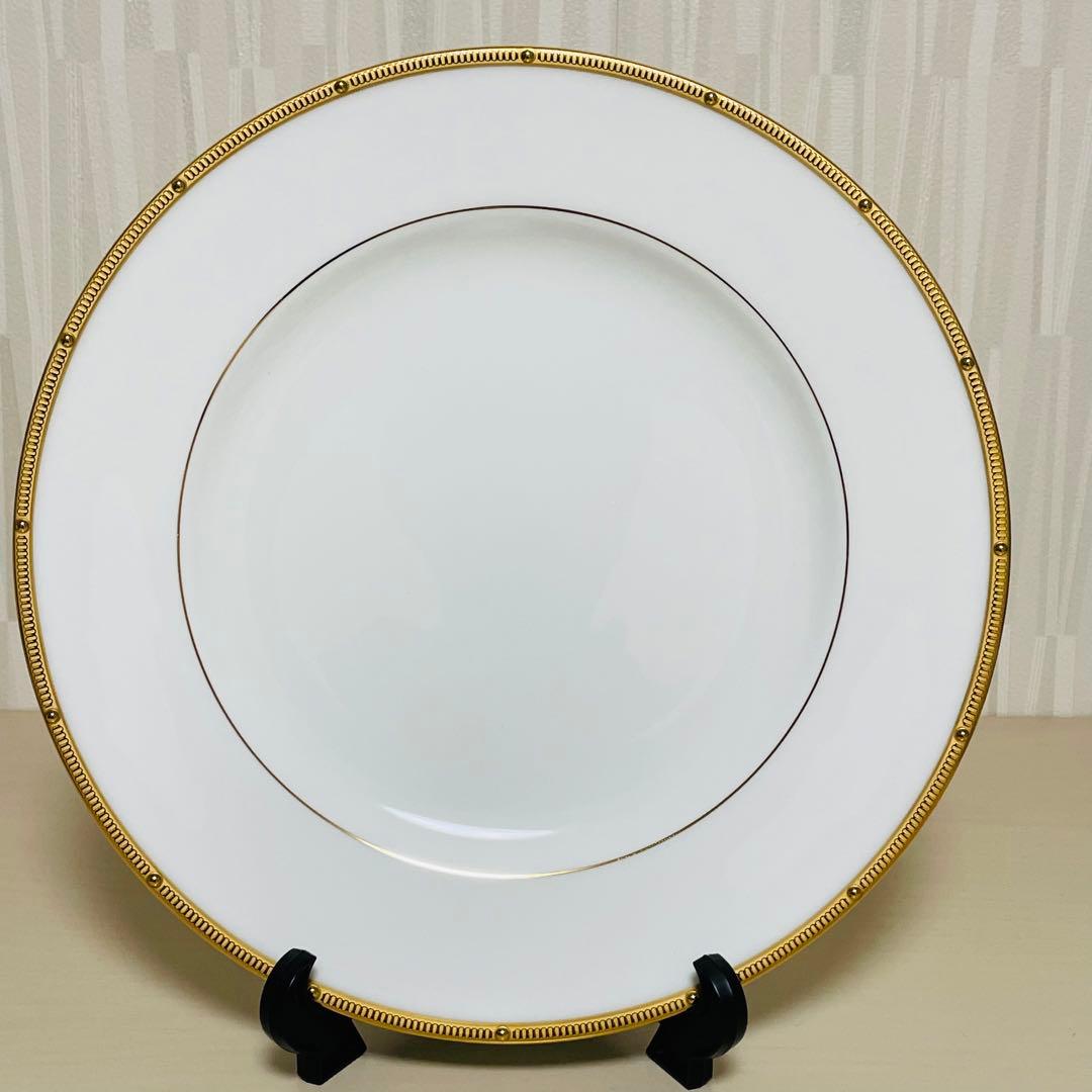 Noritake ノリタケ ロシェルゴールド 皿 プレート 約27cm 6枚