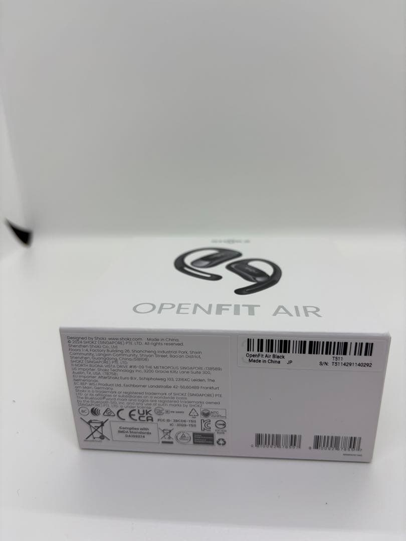 Shokz (ショックス) OpenFit Air オープンイヤー イヤホン