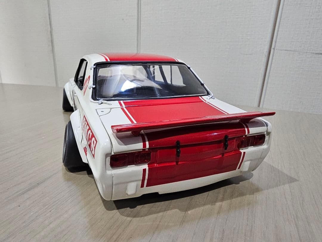 京商　NISSAN SKYLINE 2000GT-Ｒ　RACING　NO.6