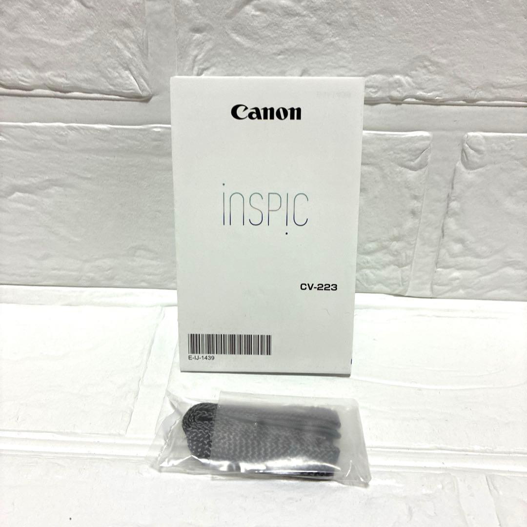 【美品】Canon iNSPiC CV-223 　パープル