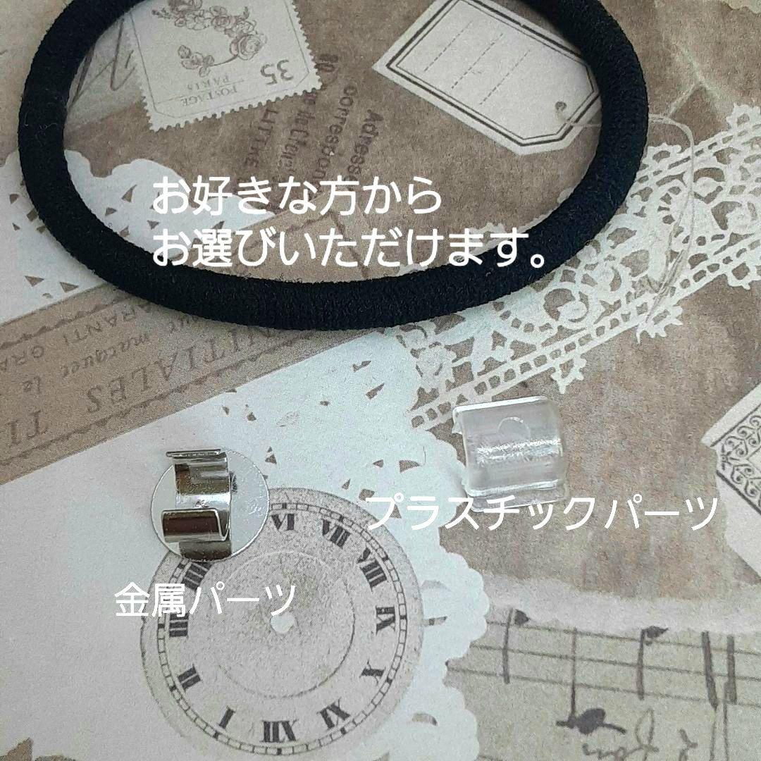 ＃484 再販不可✴ミントグリーン✴フラワーブーケ✴レジンヘアゴム