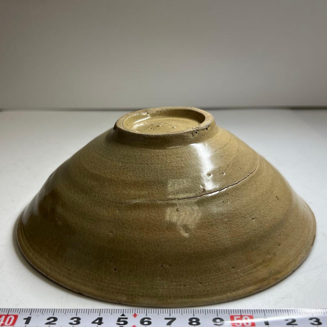 名物　高麗斗々屋茶碗　共箱　口径約18㎝　東Y8-0305☆2F