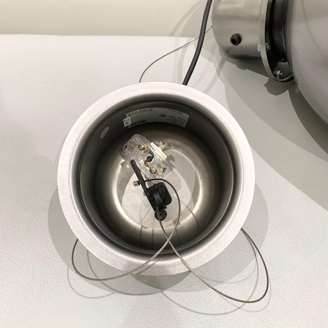 【希少】電球付 イケア スヴァルトノーラ ペンダントライト ランプ シルバー