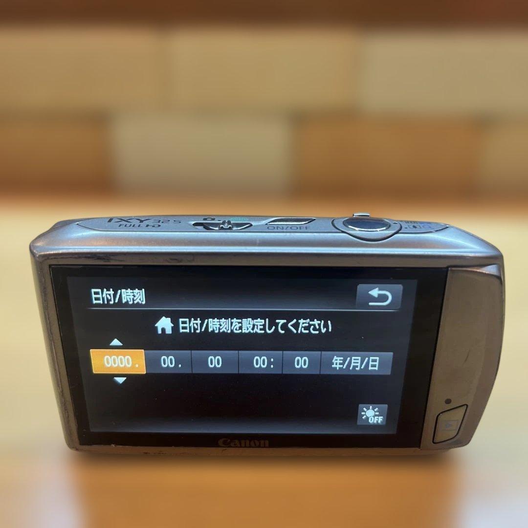 M*A様 Canon IXY 32 S シルバー　ジャンク？
