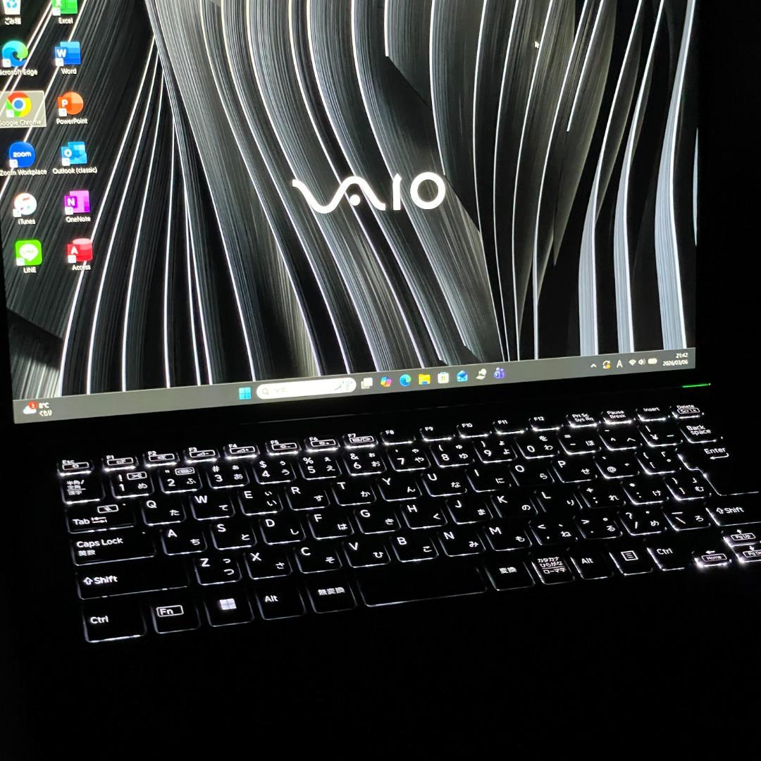 第12世代 VAIO Pro PK ノートPC office2024 vjpk