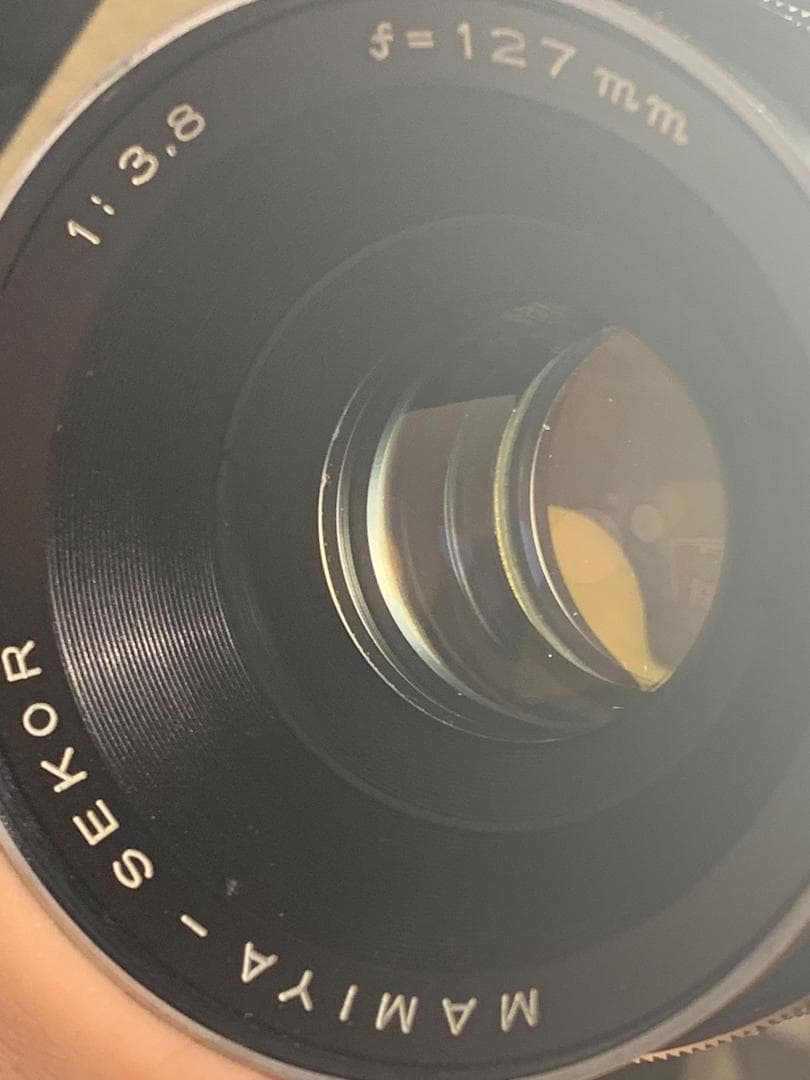 MAMIYA-SEKOR  127mm F3.8 セコール マミヤ