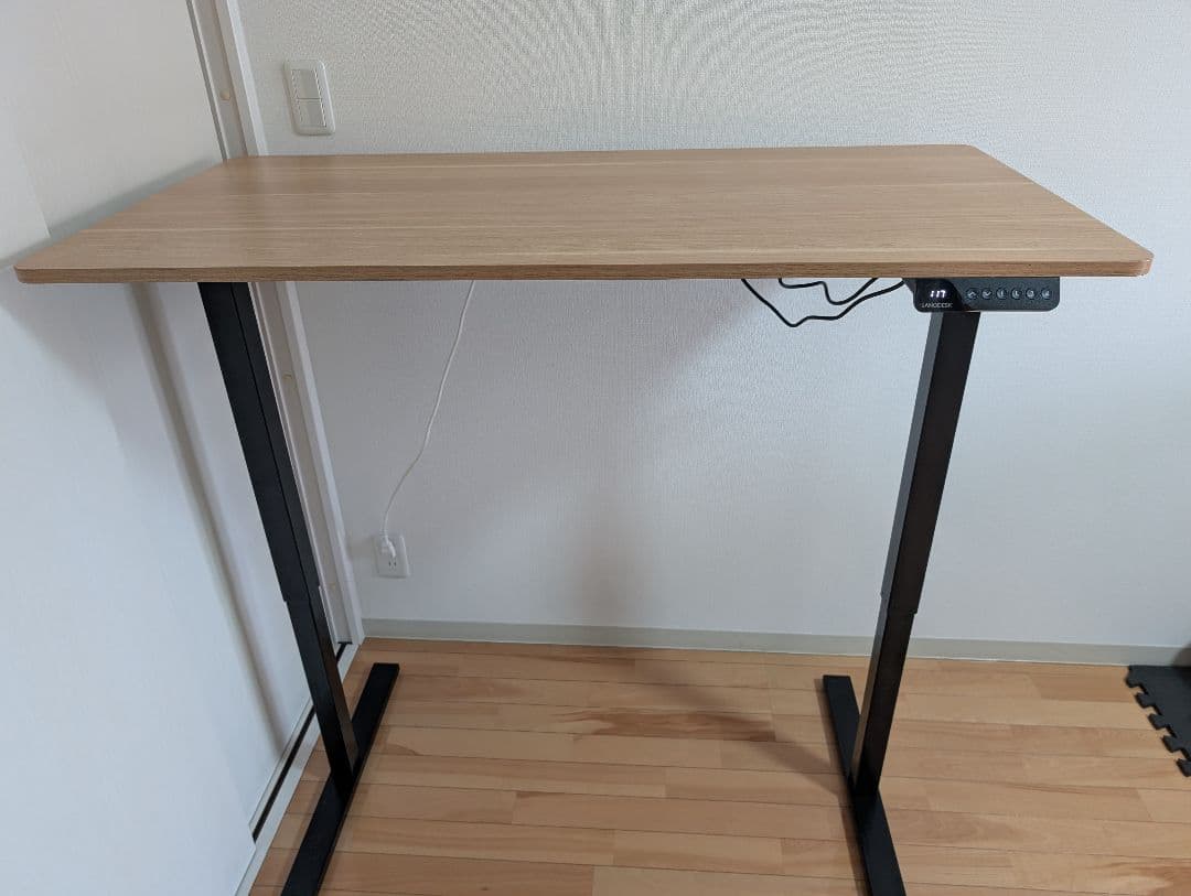 《SANODESK》 昇降式 高さ調整パソコンデスク 良品