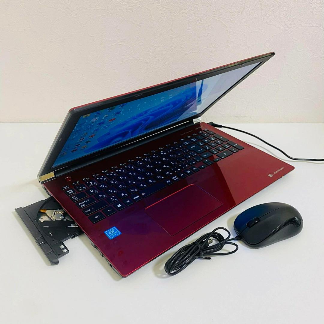Y150 TOSHIBAノートパソコンSSDメモリ8G高速 Windows11