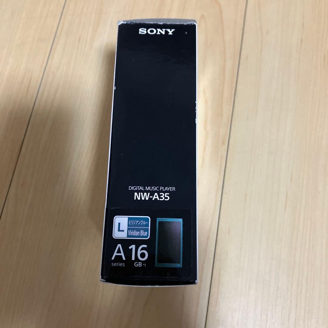 SONY ソニー　NW-A35 16GB 青色 本体　ウォークマン