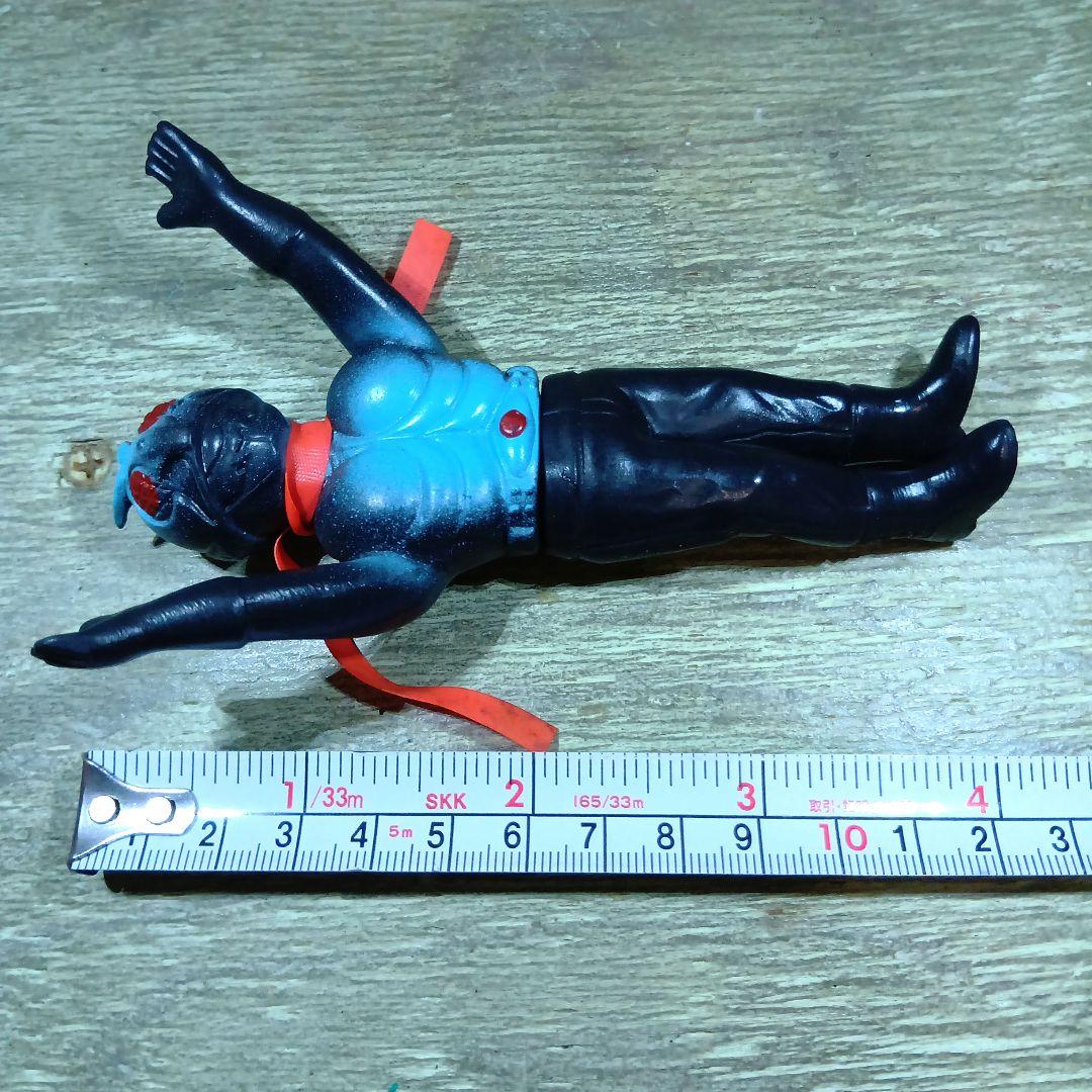当時もの 仮面ライダー1号 ソフビ