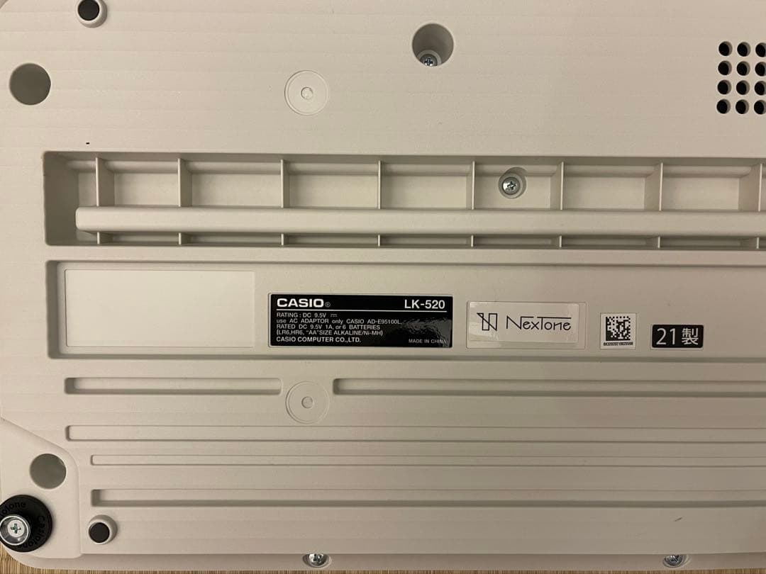 CASIO Casiotone LK-520電子キーボード 美品 動作確認済