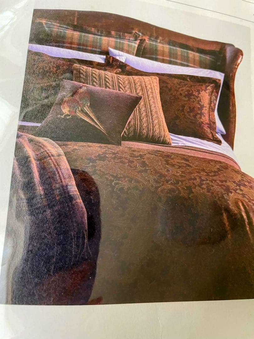 新品 Ralph Lauren コンフォーターカバー 150×210㎝ シングル