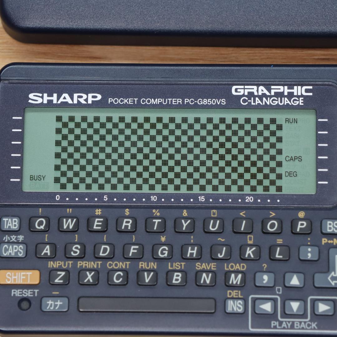 SHARP PC-G850VS ポケットコンピュータ (シャープ ポケコン)