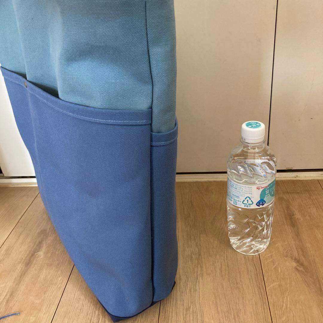 ポケットいっぱいジャンボトートバッグ《倉敷帆布8号》