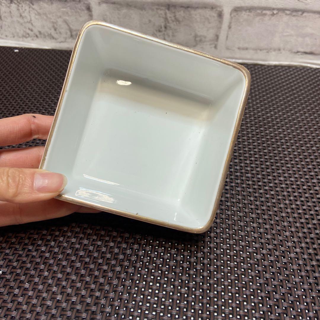 和食器　蓋付き小鉢　四角　25個セット